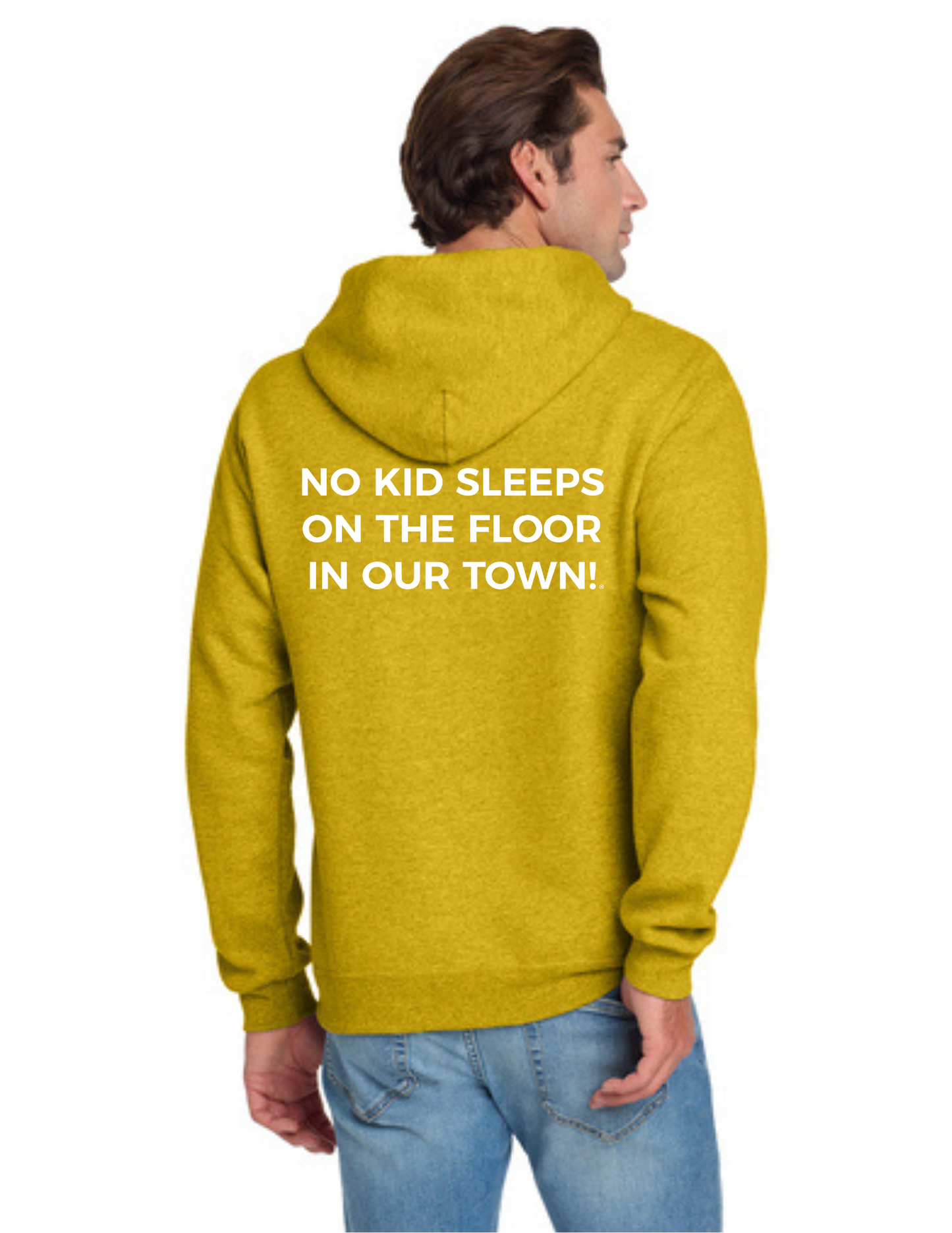 LEGACY - Hoodie (MUSTARD HEATHER) - "ESTABLISHED" LOGO