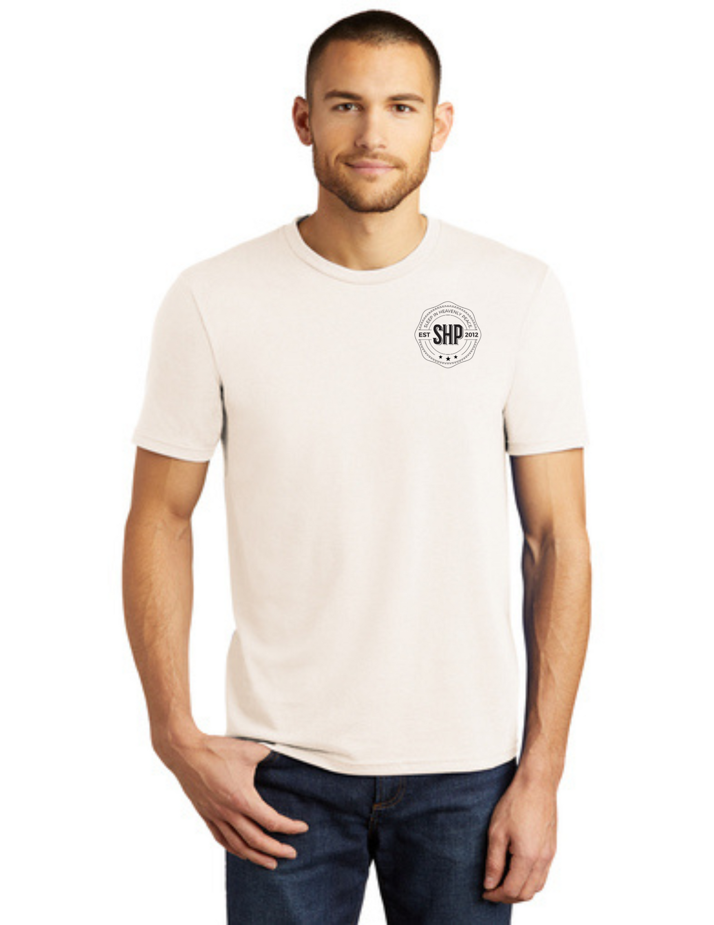 LEGACY - Short Sleeve (NATURAL) - "ESTABLISHED" LOGO