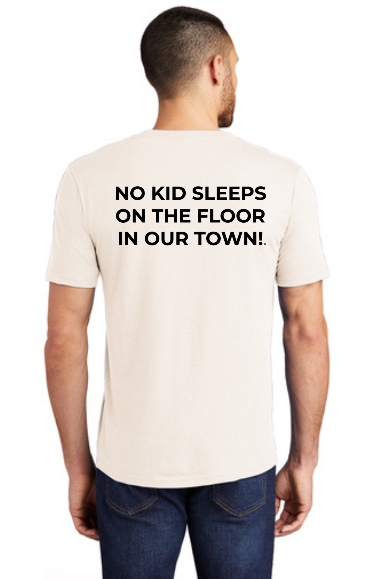 LEGACY - Short Sleeve (NATURAL) - “SLEEP CIRCLE” LOGO