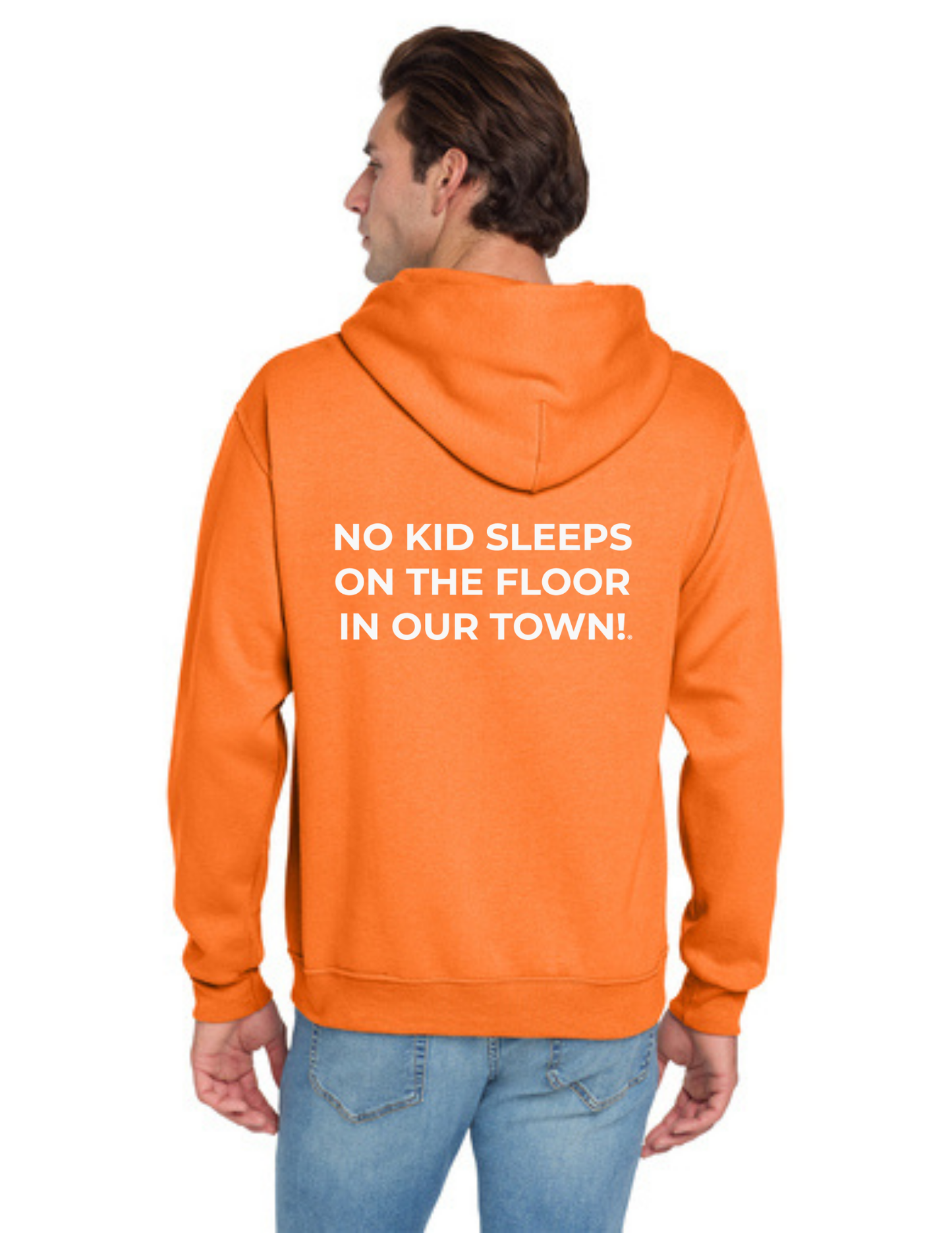 LEGACY - Hoodie (SAFETY ORANGE) - “SLEEP CIRCLE” LOGO