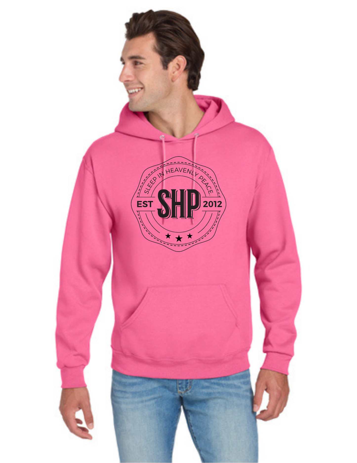 LEGACY - Hoodie (NEON PINK) - "ESTABLISHED" LOGO