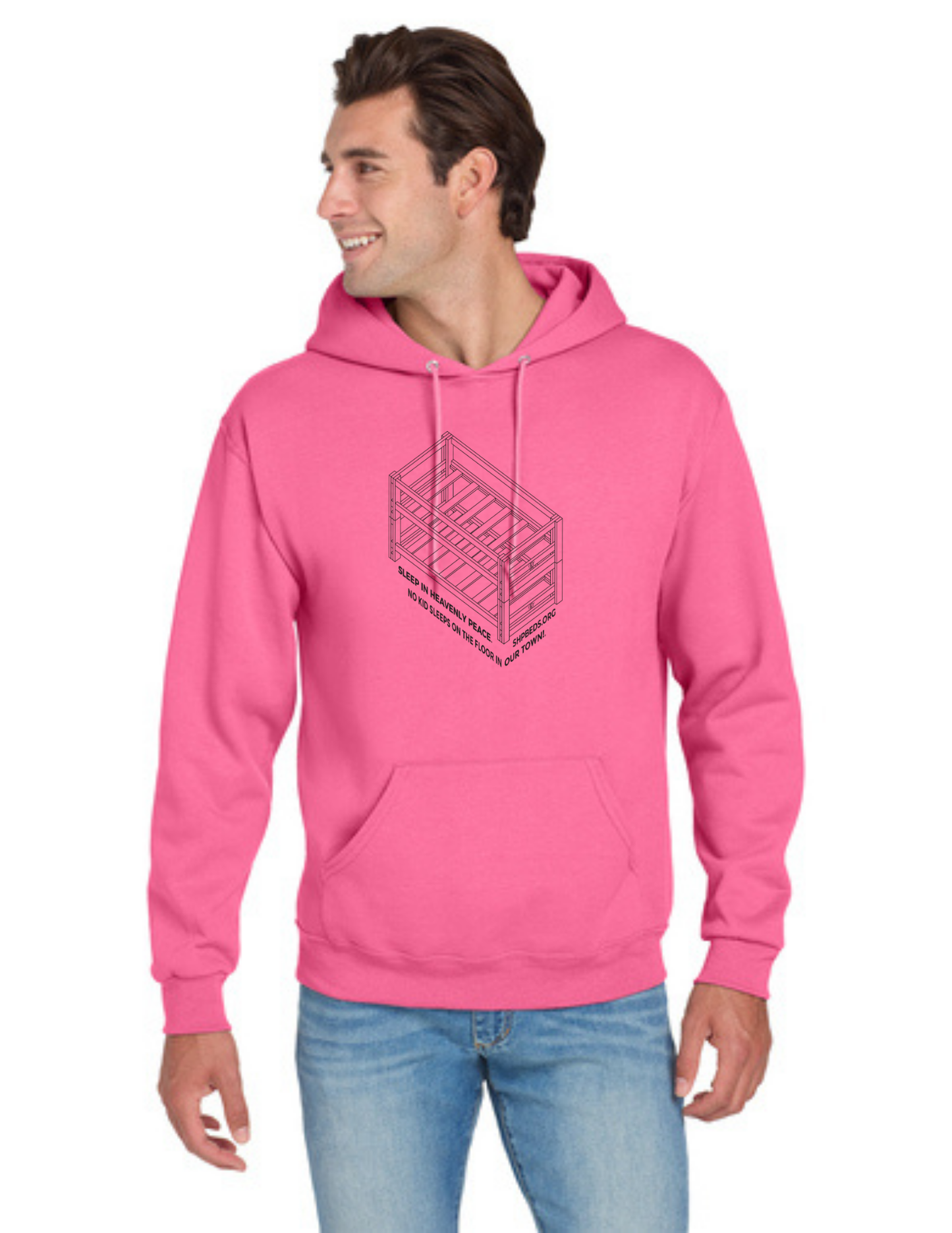 LEGACY - Hoodie (NEON PINK) - "SHELDON" LOGO