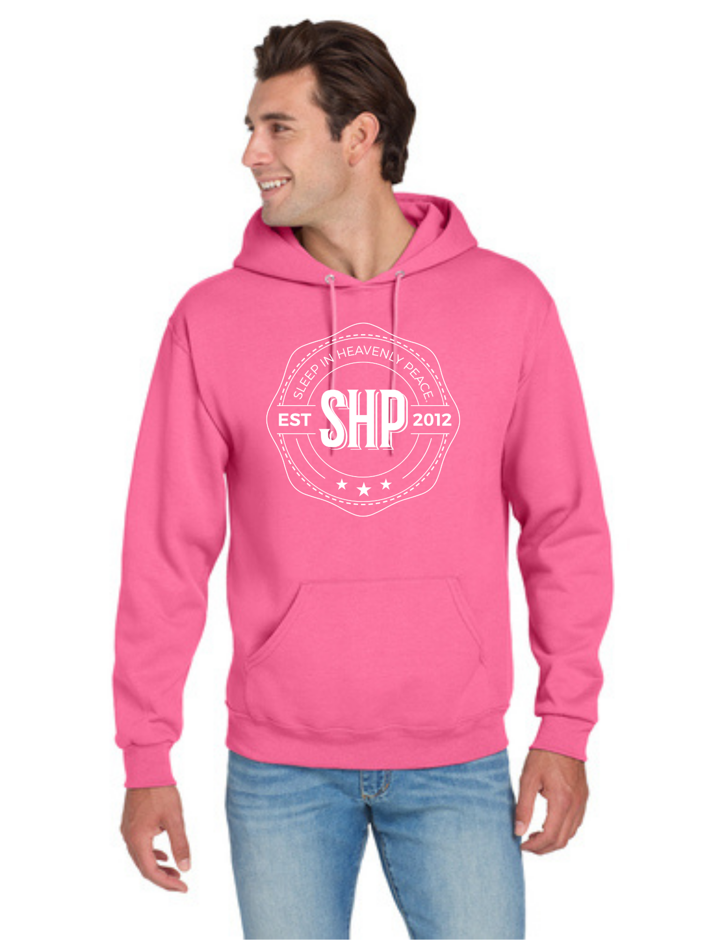 LEGACY - Hoodie (NEON PINK) - "ESTABLISHED" LOGO