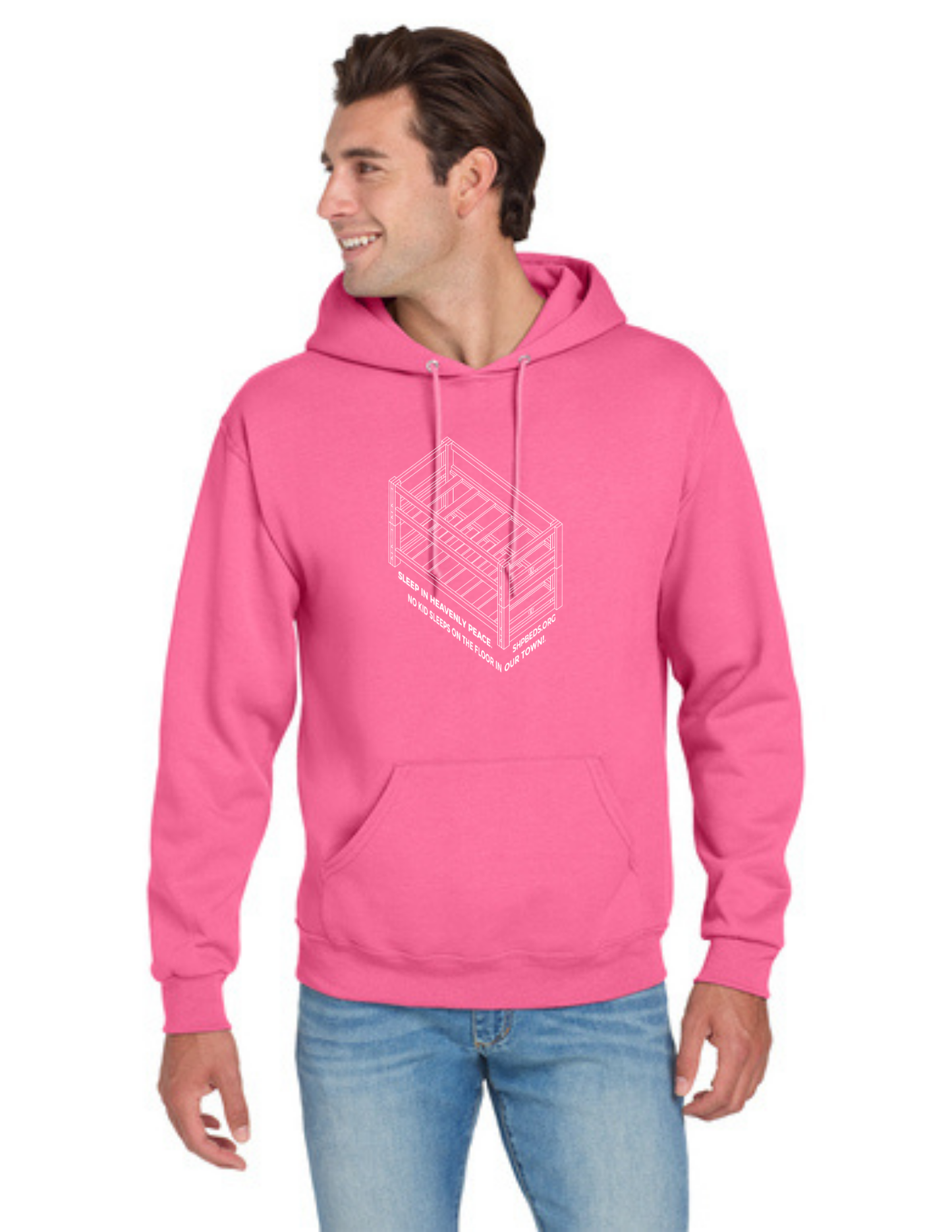 LEGACY - Hoodie (NEON PINK) - "SHELDON" LOGO
