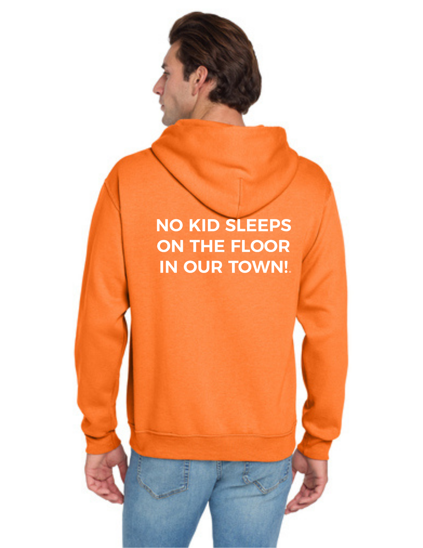 LEGACY - Hoodie (SAFETY ORANGE) - "ESTABLISHED" LOGO