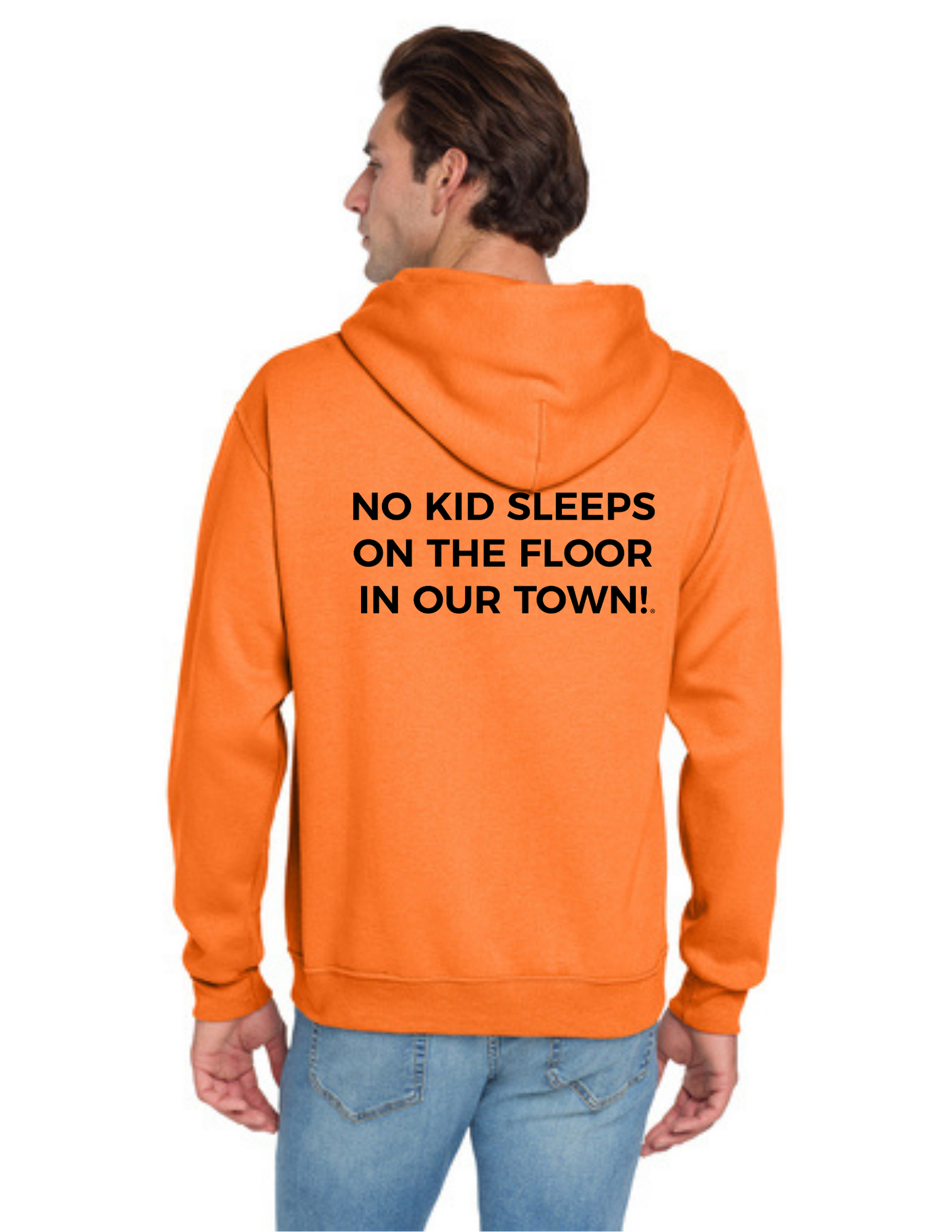 LEGACY - Hoodie (SAFETY ORANGE) - "ESTABLISHED" LOGO