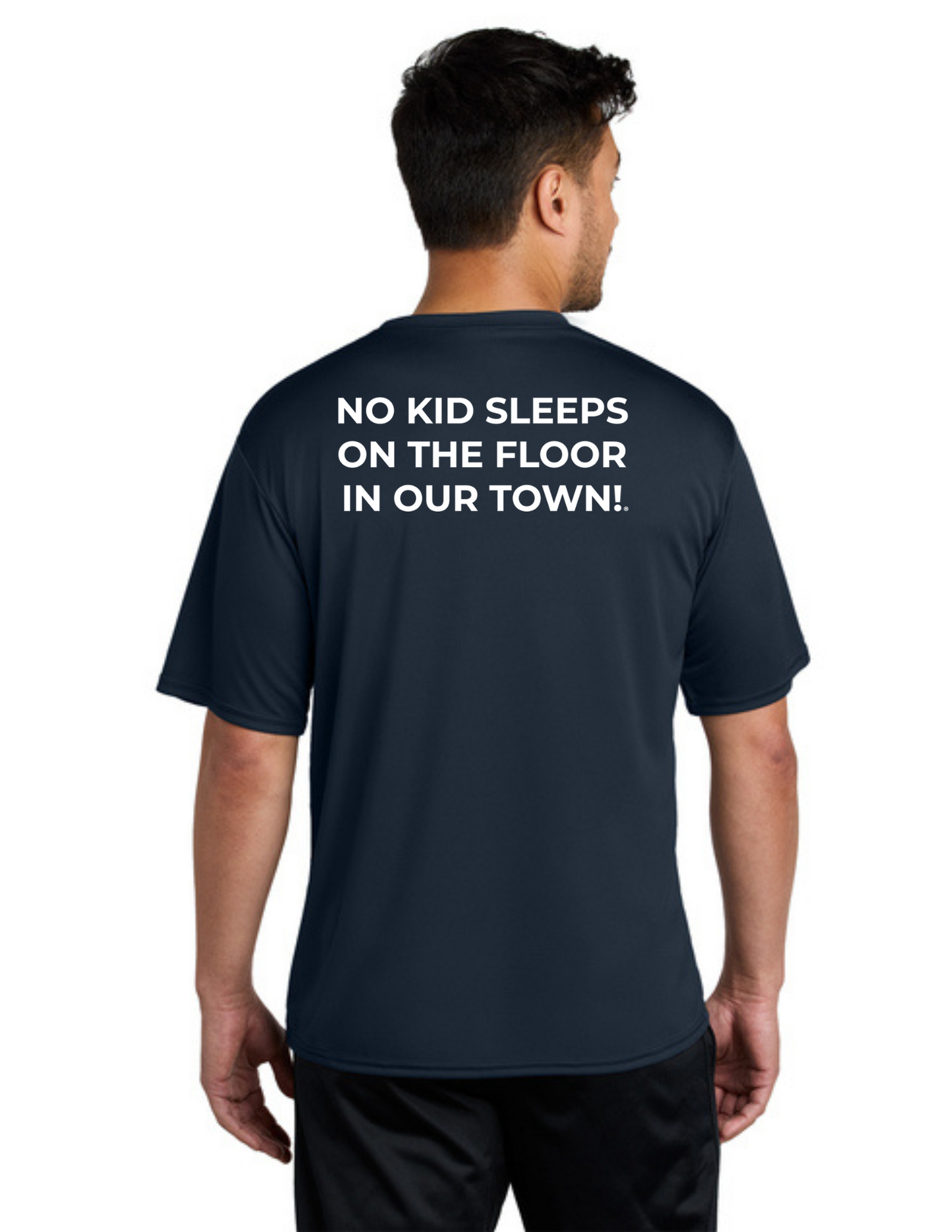 LEGACY - Short Sleeve UV Performance Shirt (TRUE NAVY) - "SLEEP CIRCLE" LOGO