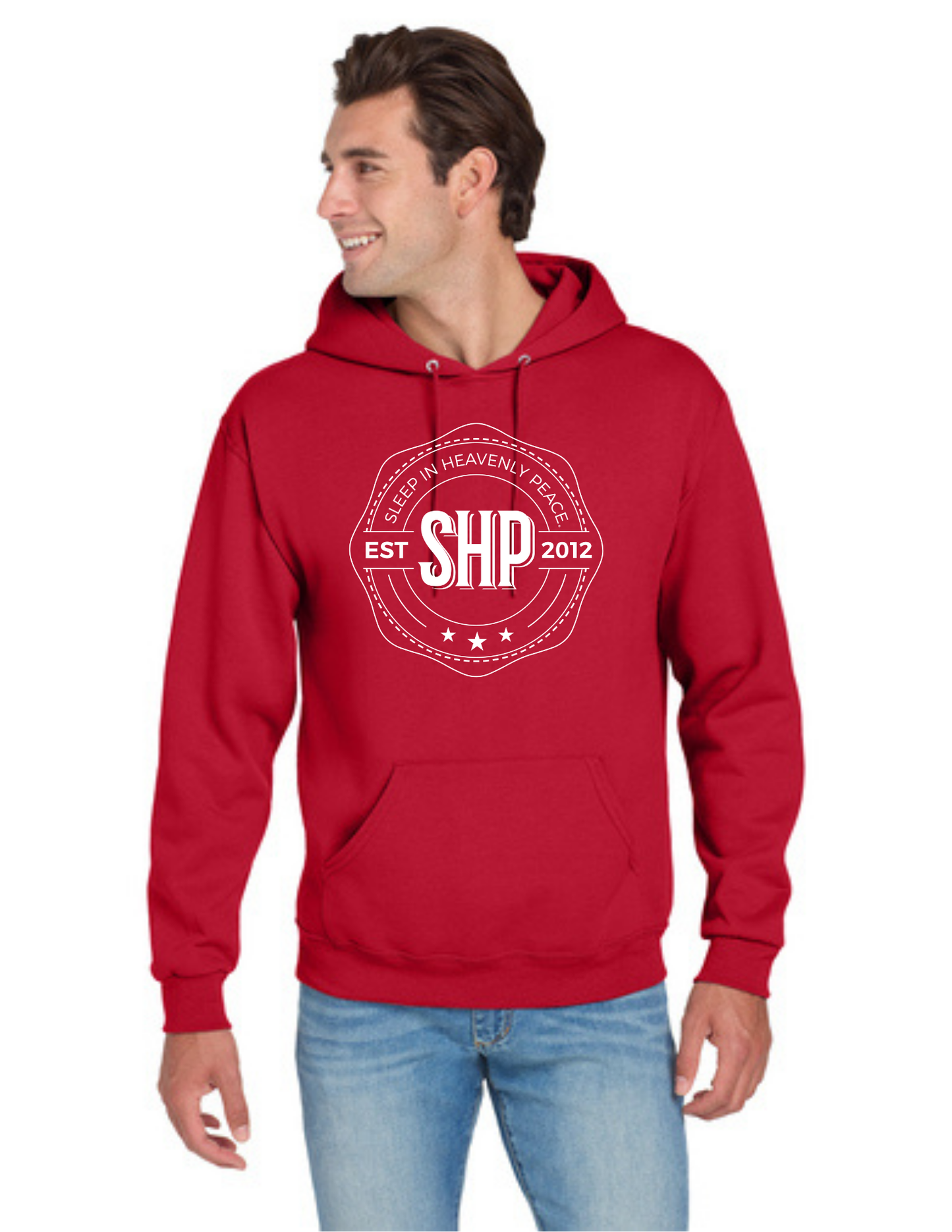 LEGACY - Hoodie (TRUE RED) - "ESTABLISHED" LOGO