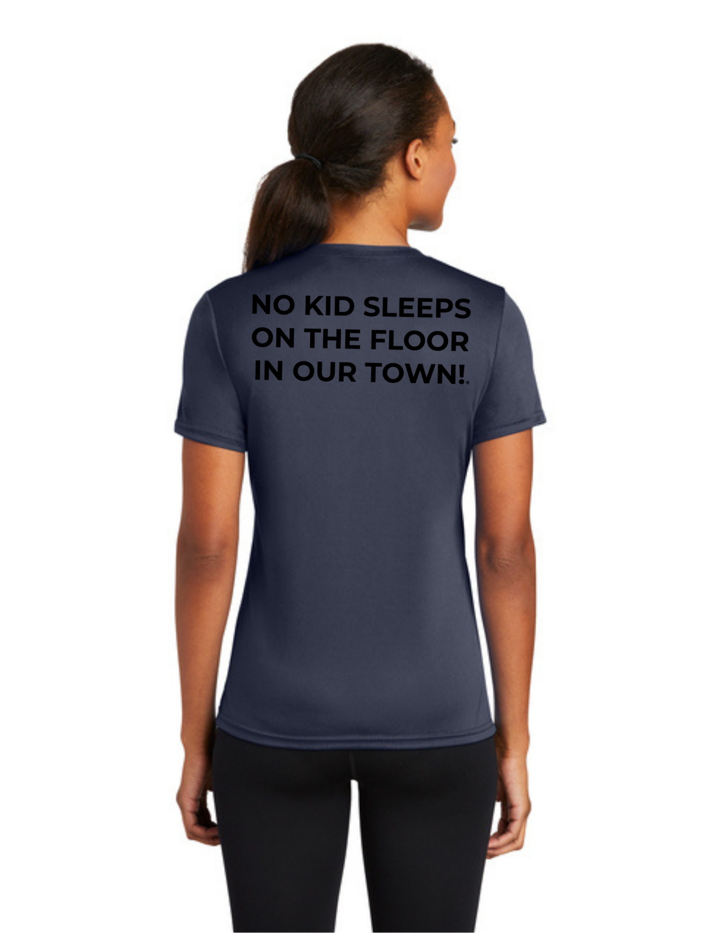 LEGACY - (WOMEN’S) Short Sleeve UV Performance Shirt (DEEP NAVY) - "ESTABLISHED" LOGO