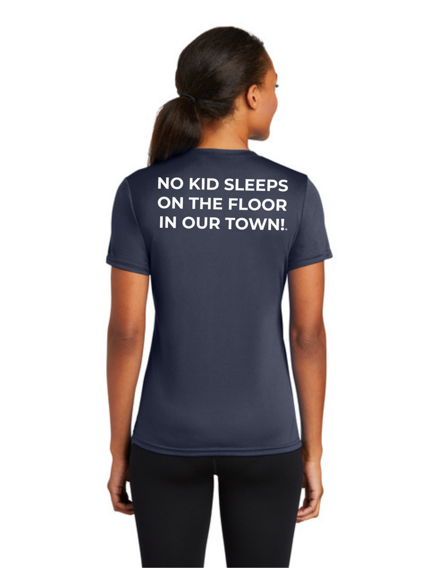 LEGACY - (WOMEN’S) Short Sleeve UV Performance Shirt (DEEP NAVY) - "ESTABLISHED" LOGO