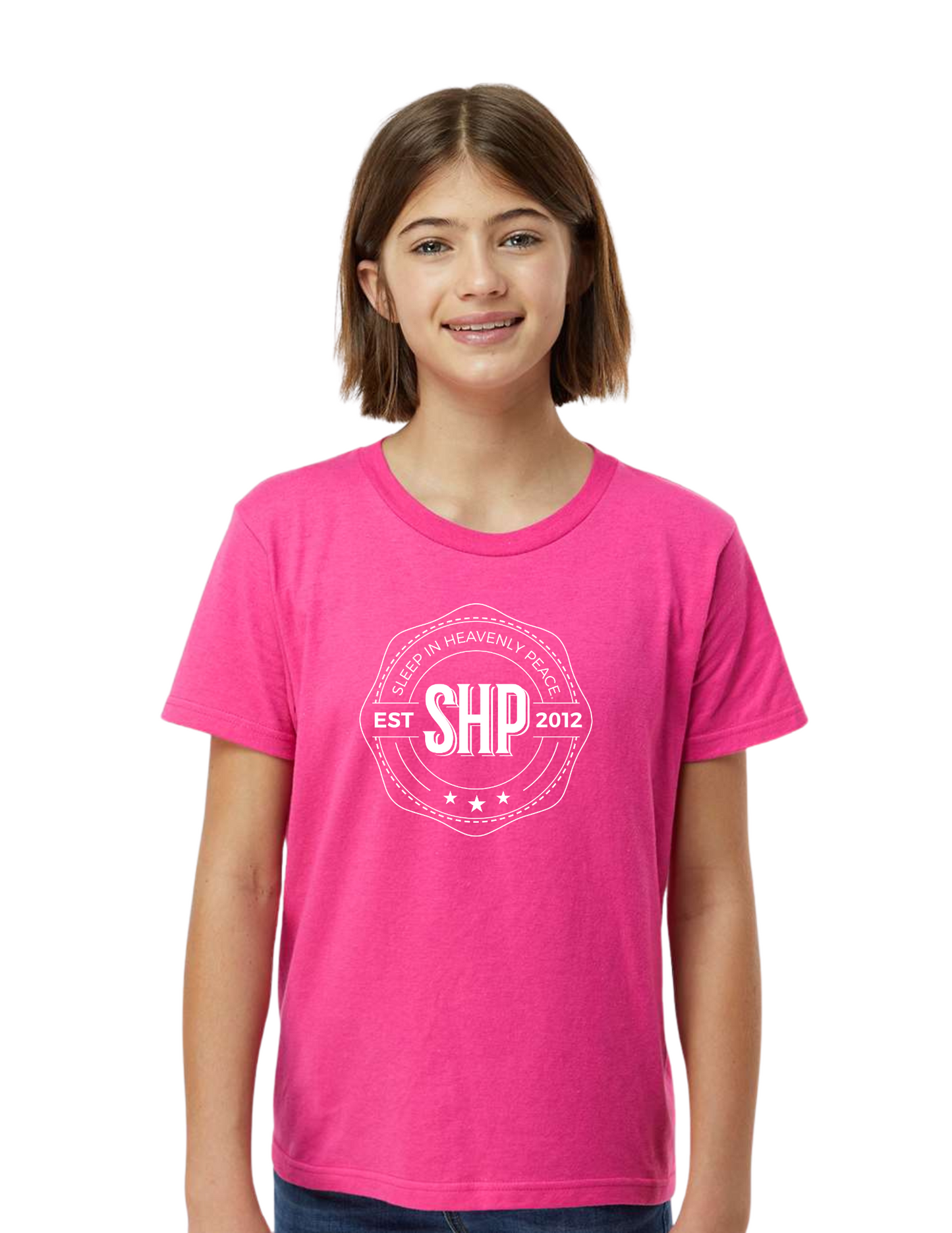 LEGACY - YOUTH Tee (FUCHSIA) - “ESTABLISHED” LOGO