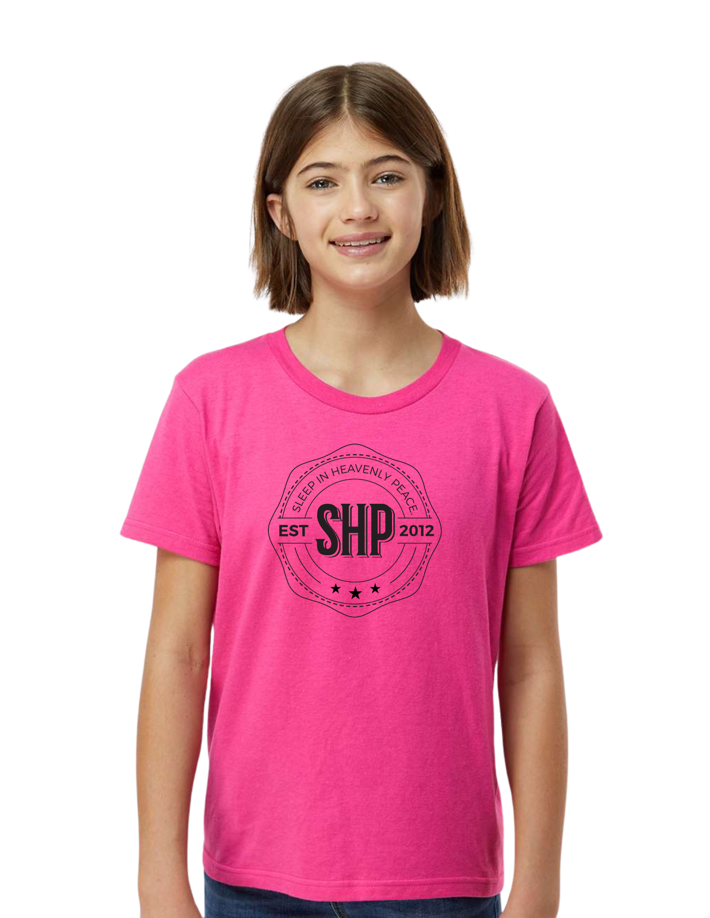 LEGACY - YOUTH Tee (FUCHSIA) - “ESTABLISHED” LOGO