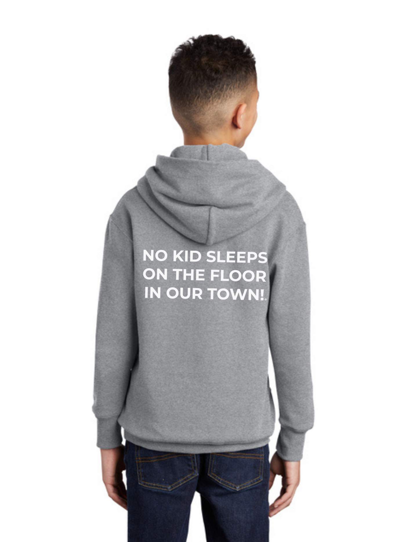 LEGACY - YOUTH Hoodie (ATHLETIC HEATHER) - “SHELDON” LOGO