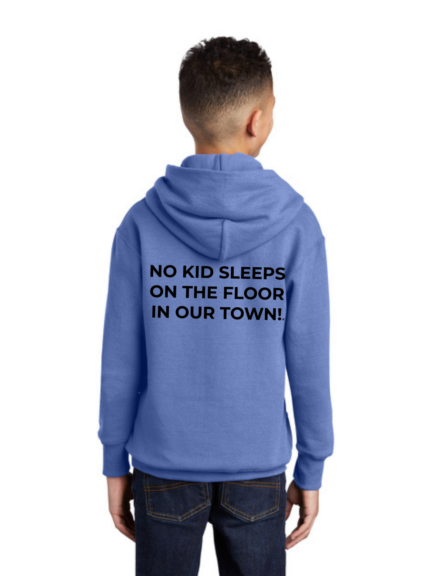 LEGACY - YOUTH Hoodie (CAROLINA BLUE) - “SHELDON” LOGO