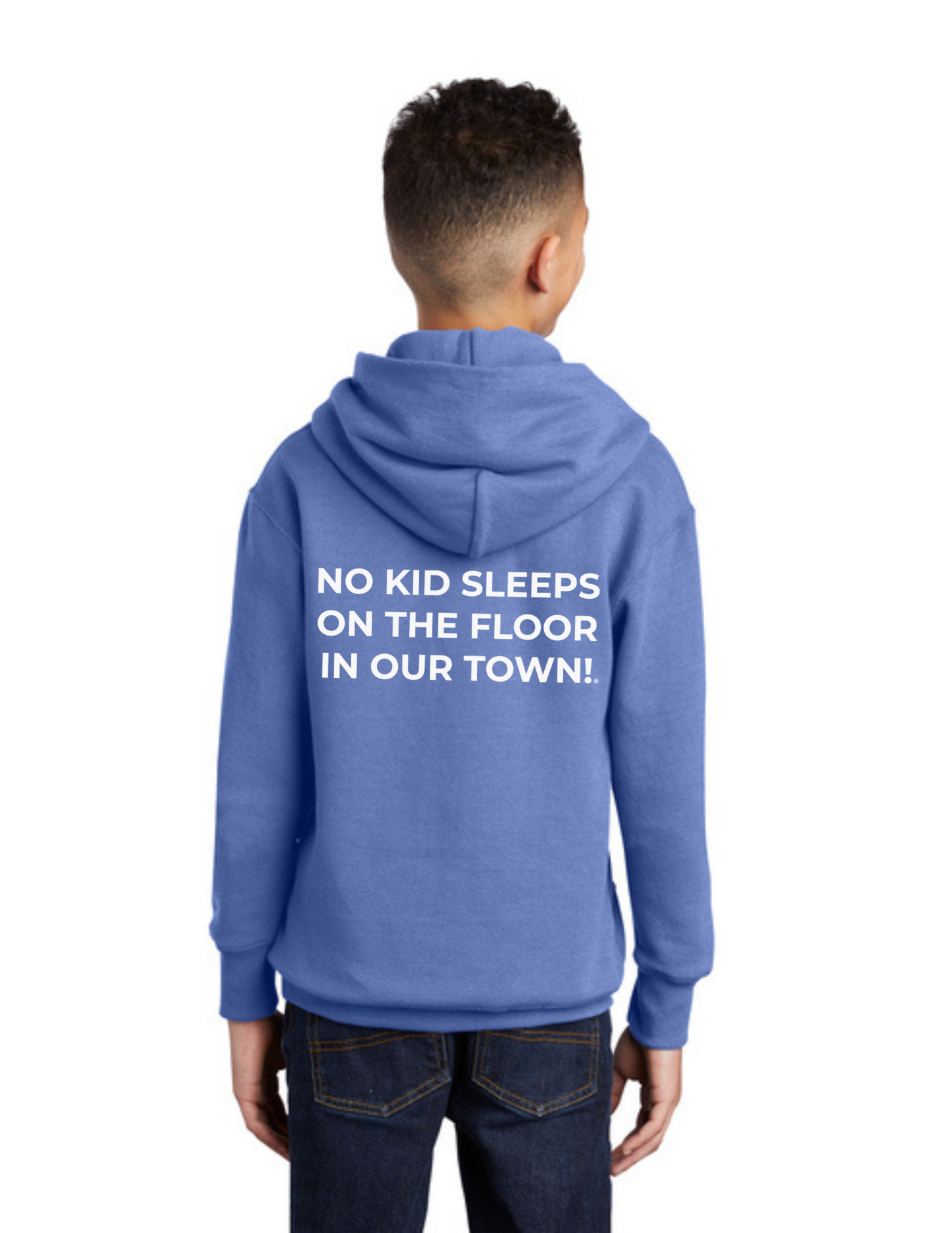 LEGACY - YOUTH Hoodie (CAROLINA BLUE) - “ESTABLISHED” LOGO