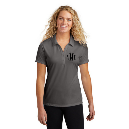 "NEW" Official SHP Polo- Women's (Charcoal)