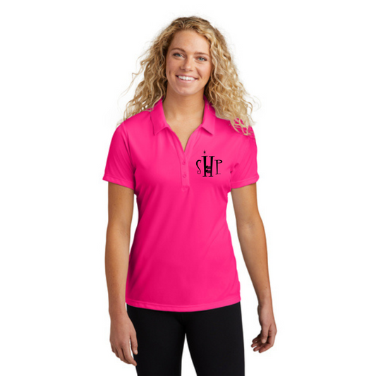 "NEW" Official SHP Polo- Women's (Pink)