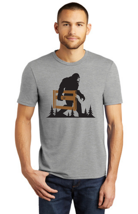 LEGACY - Short Sleeve (HEATHERED GREY) - “SASQUATCH” LOGO