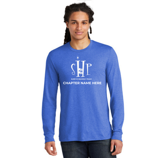Long Sleeve Shirt w/ Chapter Name (ROYAL FROST) - Black or White Logos