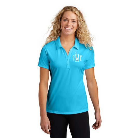 WOMEN'S Official SHP Polo (ATOMIC BLUE) - White or Black Logo