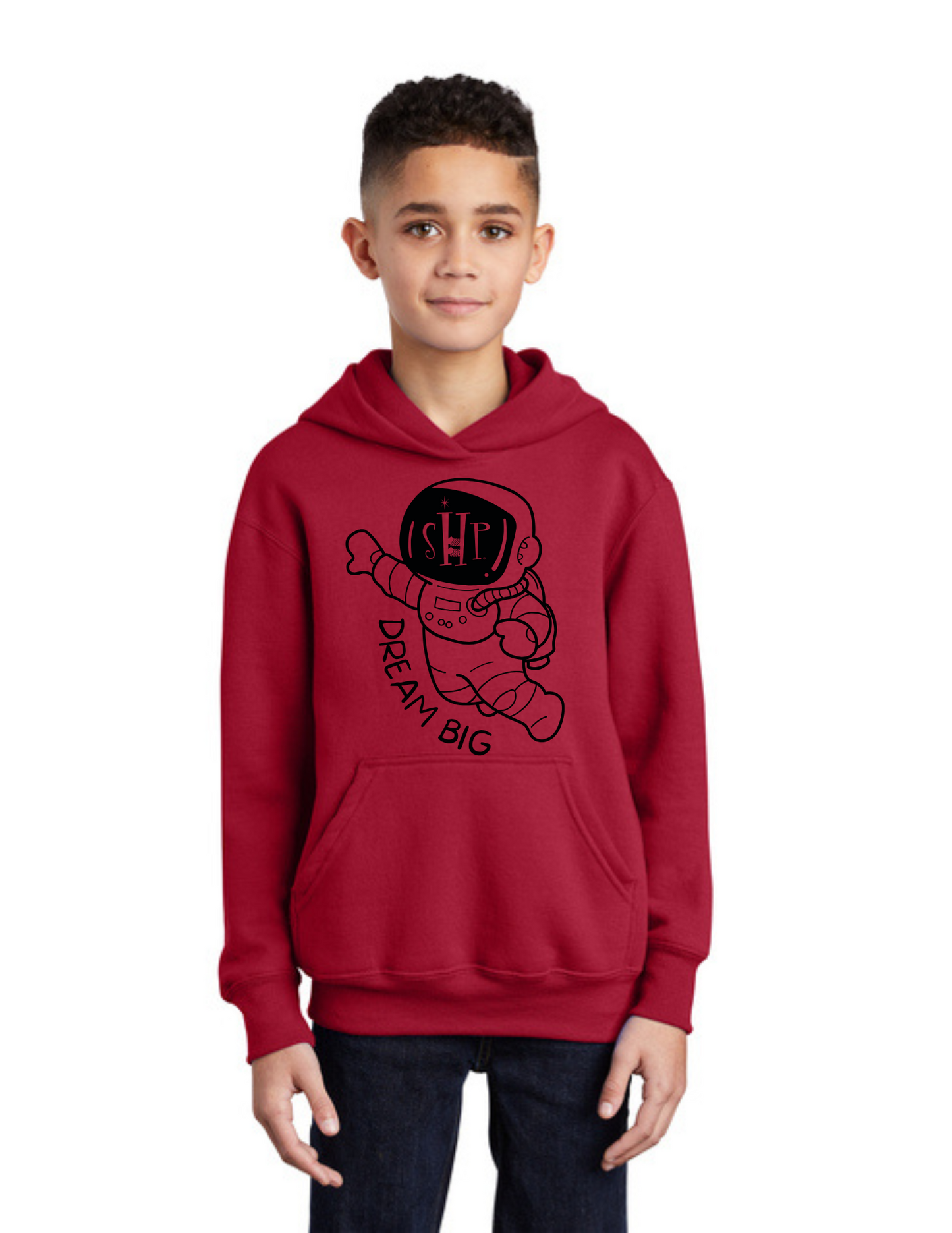Graphic - YOUTH Hoodie - "Astronaut" (ALL COLORS)