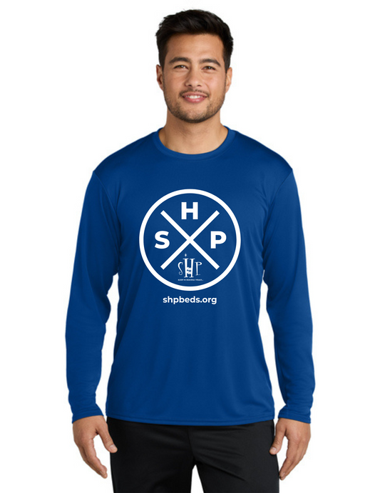 LEGACY - Long Sleeve Performance UV Shirt (TRUE ROYAL)  - "SLEEP CIRCLE" LOGO