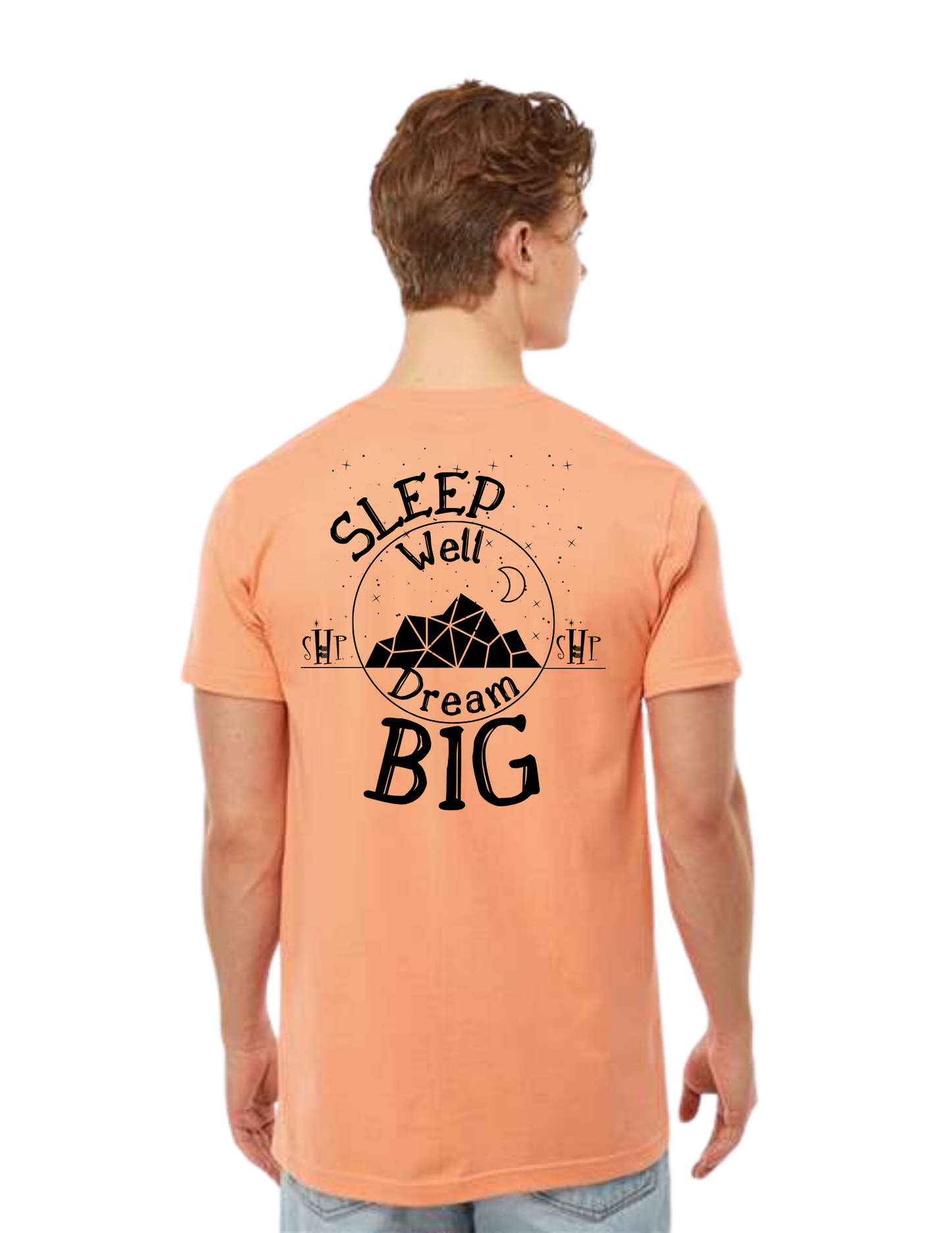 "NEW Graphic Tees" Sleep Well Dream Big Unisex T-shirt (All Color Options)