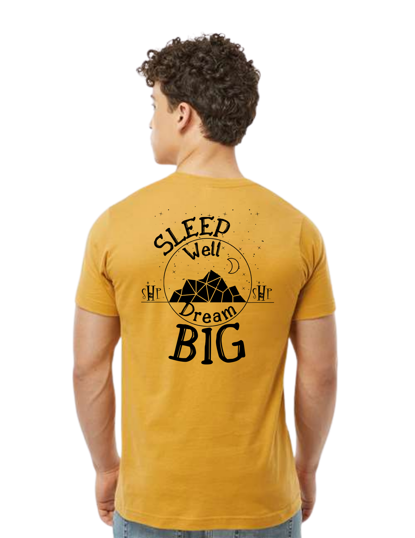 "NEW Graphic Tees" Sleep Well Dream Big Unisex T-shirt (All Color Options)