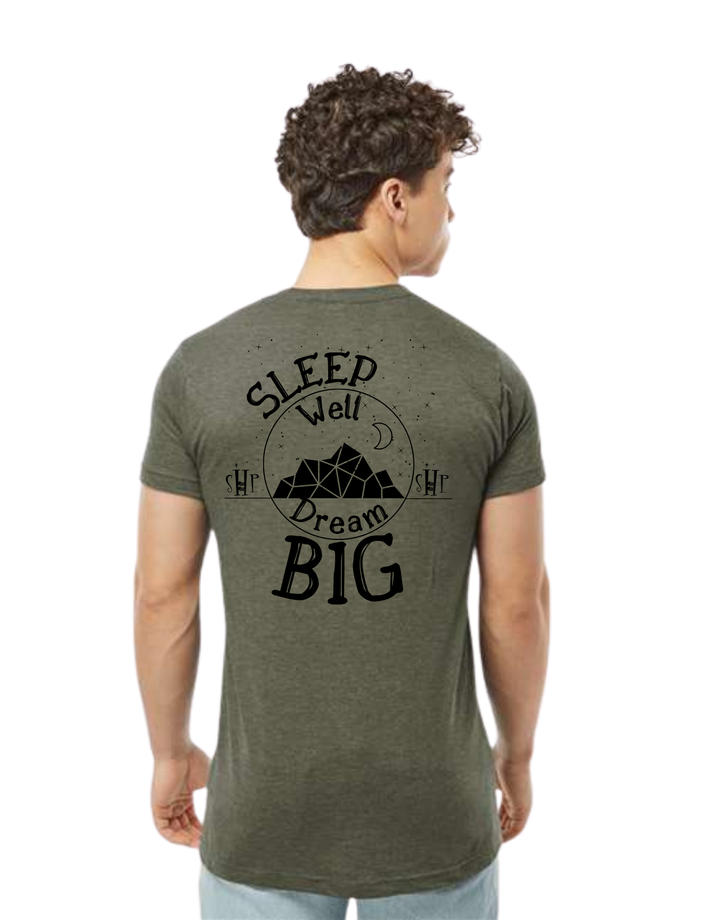 "NEW Graphic Tees" Sleep Well Dream Big Unisex T-shirt (All Color Options)