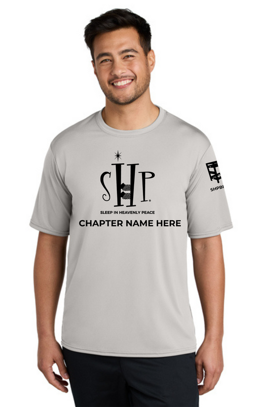 Chapter - ADULT Performance UV Short Sleeve (SILVER) - "CHAPTER NAME"