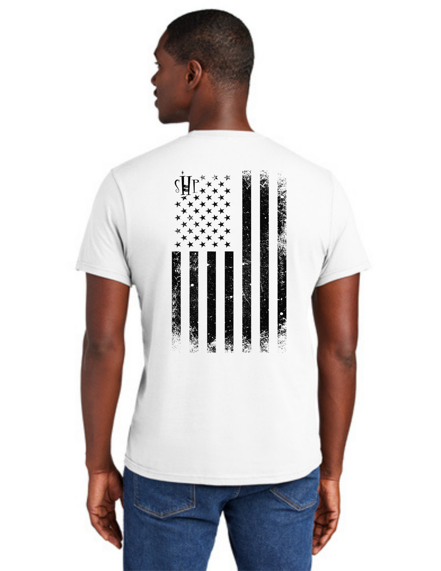 "NEW Graphic Tees" Bunks Across America Flag Unisex T-shirt (All Color Options)