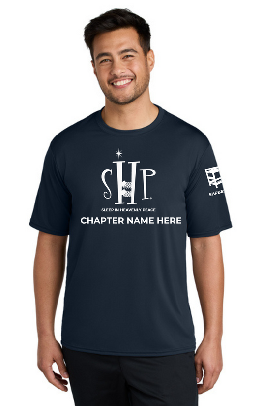 Chapter - ADULT Performance UV Short Sleeve (TRUE NAVY) - "CHAPTER NAME"