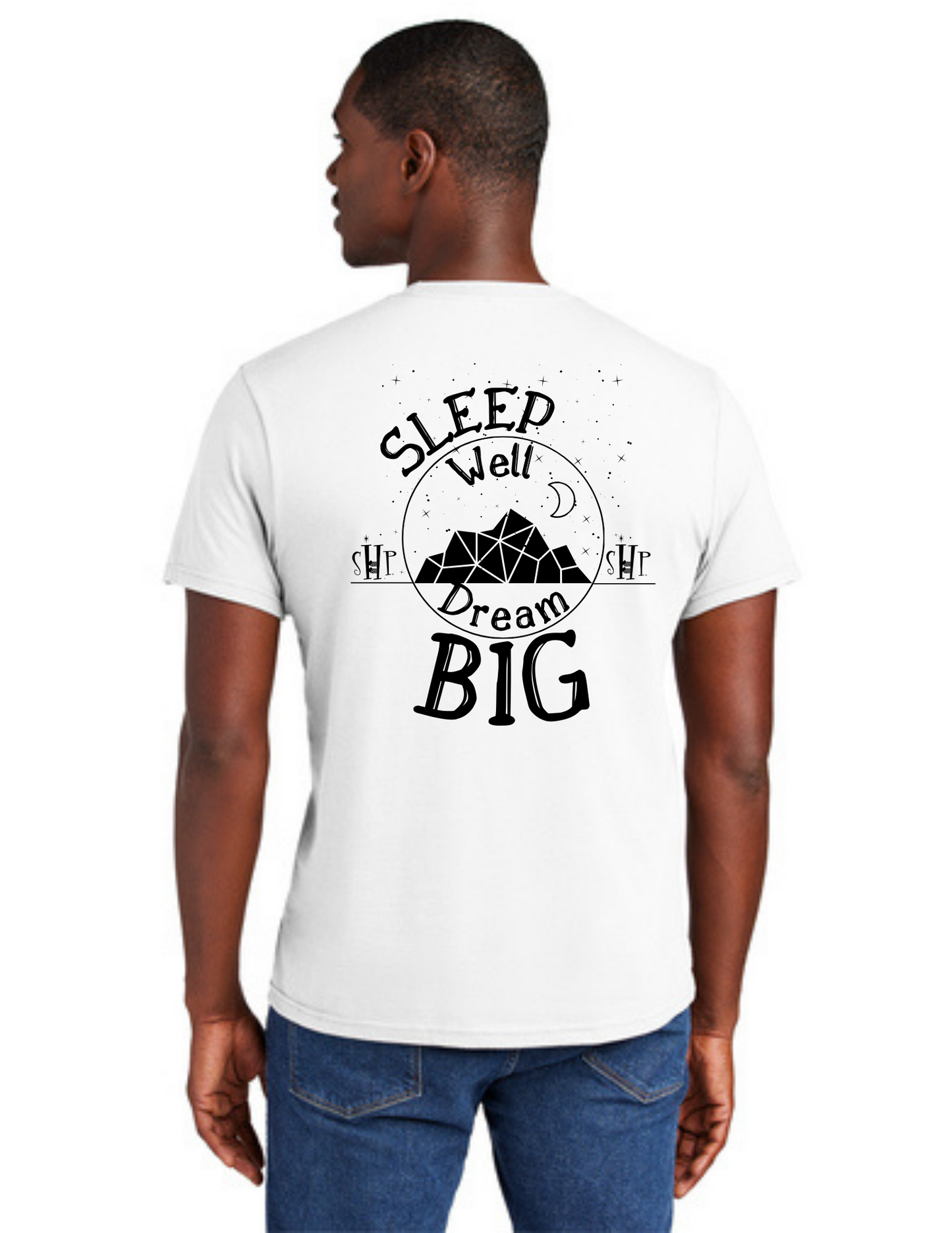 "NEW Graphic Tees" Sleep Well Dream Big Unisex T-shirt (All Color Options)