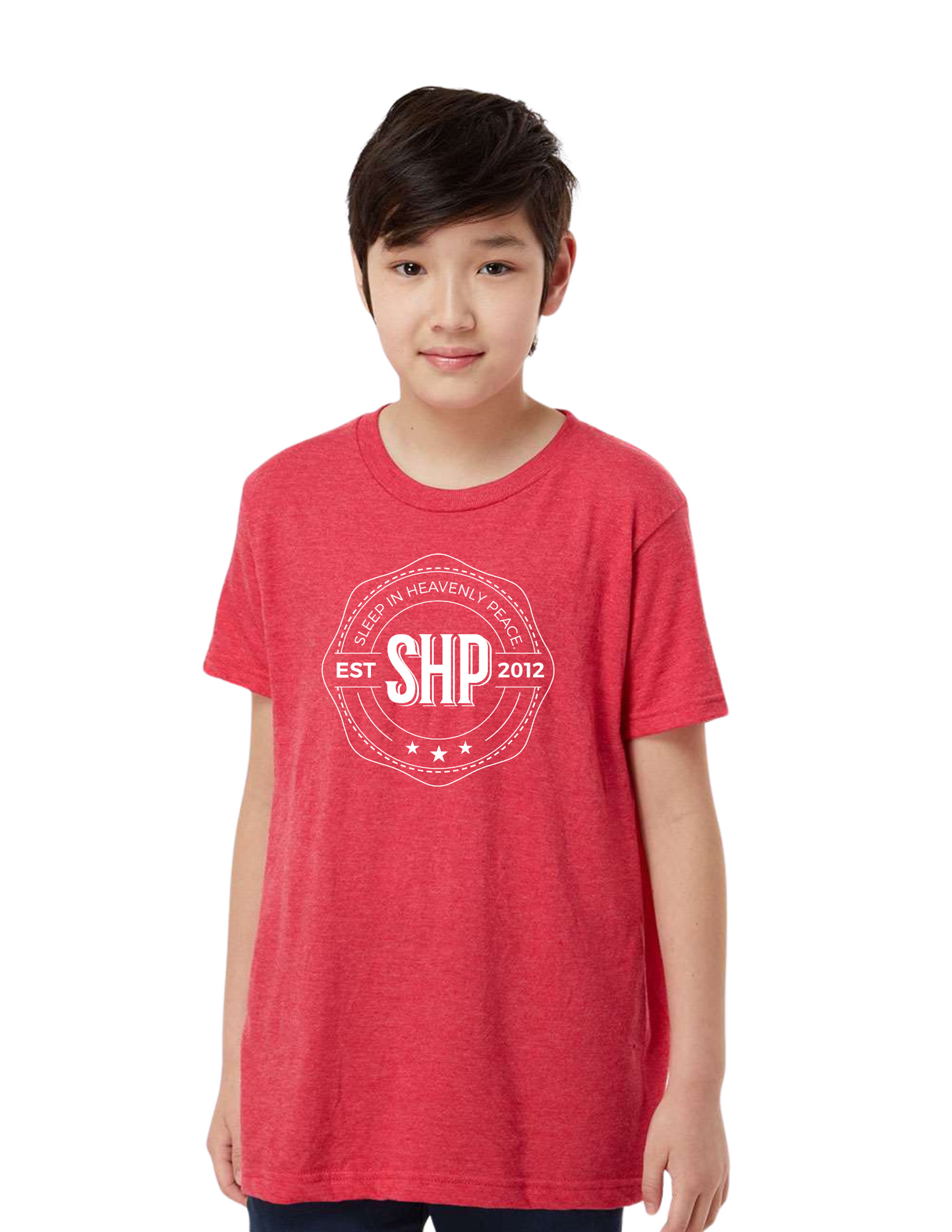 LEGACY - YOUTH Tee (RED) - “ESTABLISHED” LOGO