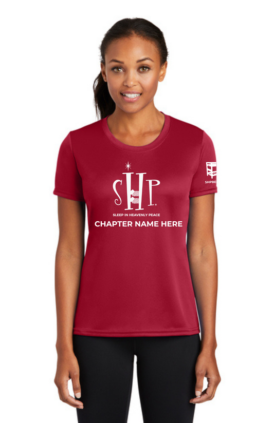 Chapter WOMEN'S Performance Short Sleeve (RED)