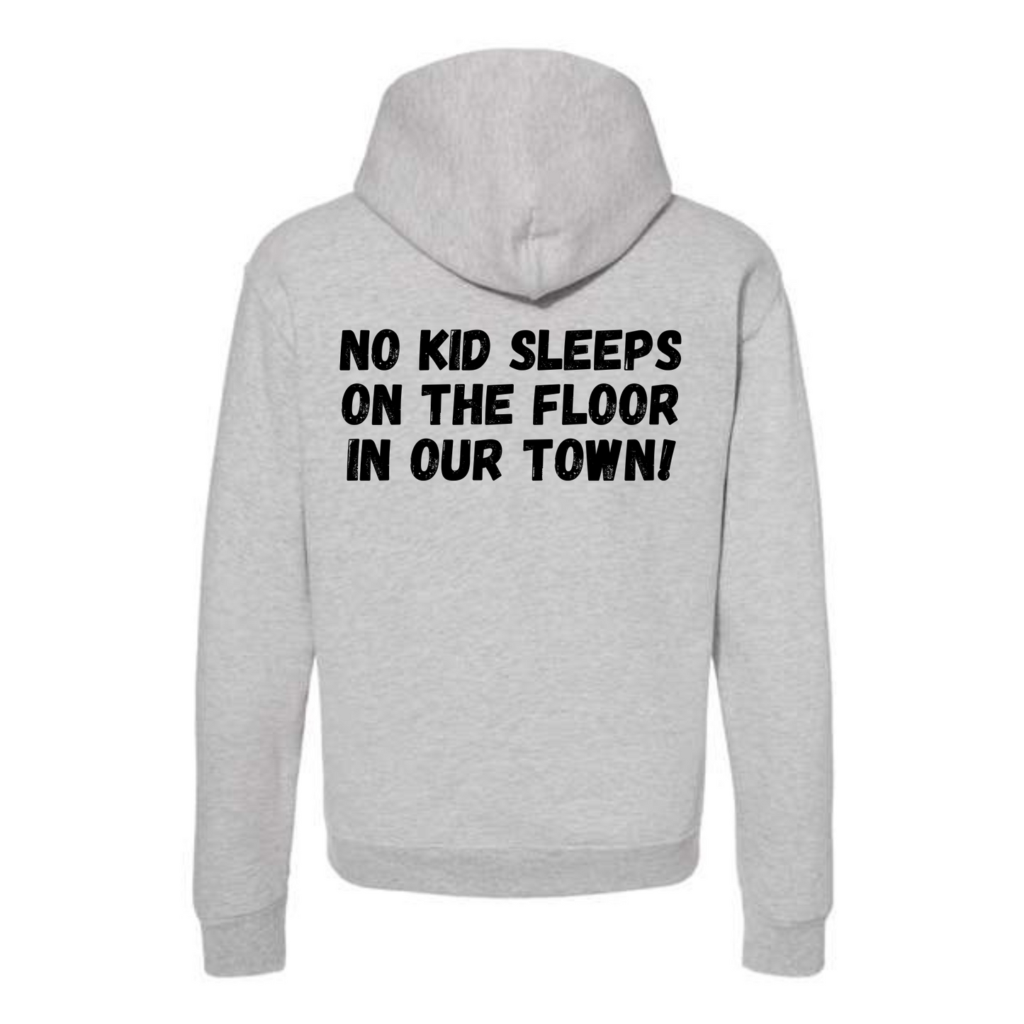 "NEW" The Classic! No Kid Sleeps on The Floor Logo Hoodie (All Colorways)