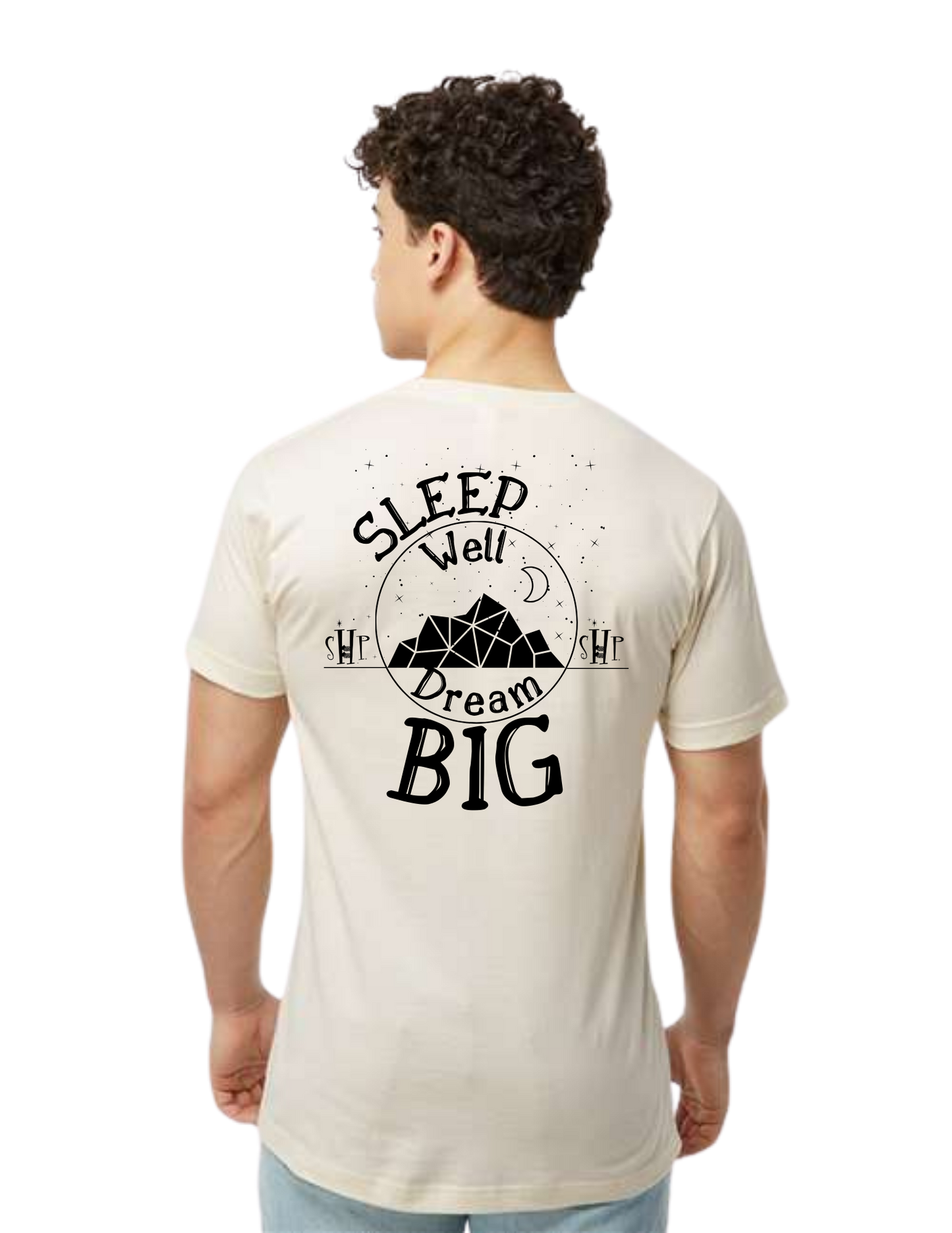 "NEW Graphic Tees" Sleep Well Dream Big Unisex T-shirt (All Color Options)