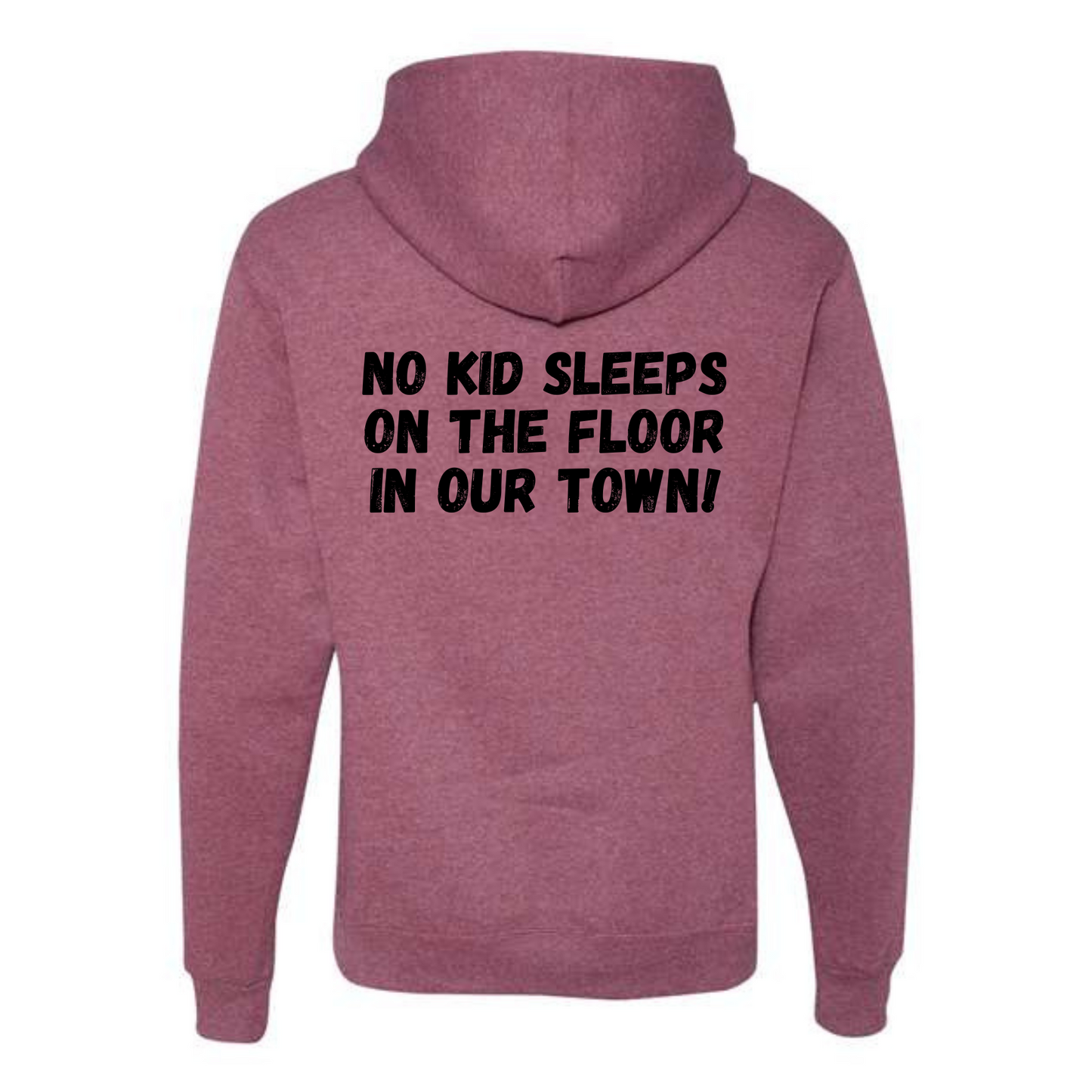 "NEW" The Classic! No Kid Sleeps on The Floor Logo Hoodie (All Colorways)