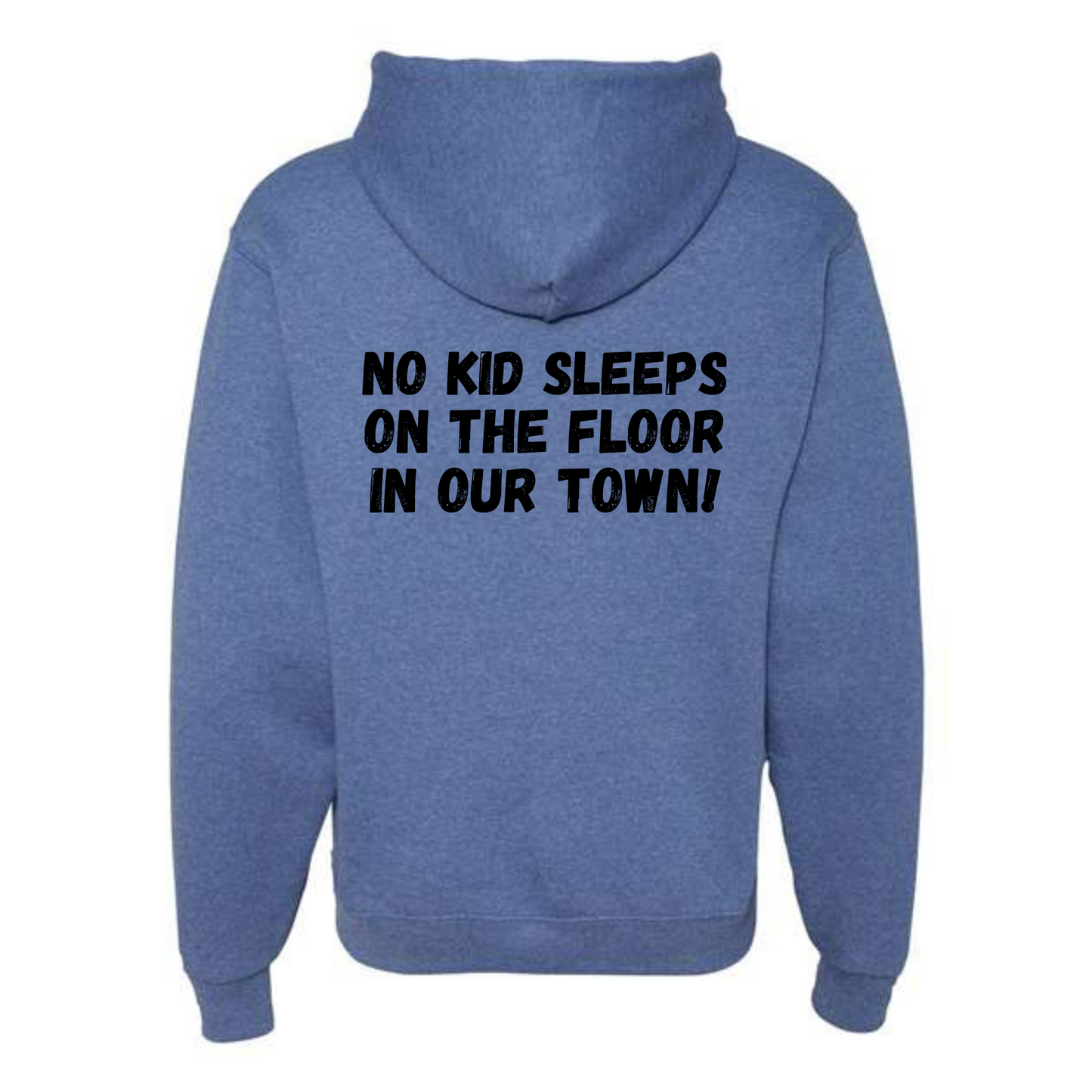 "NEW" The Classic! No Kid Sleeps on The Floor Logo Hoodie (All Colorways)