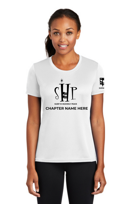 Chapter WOMEN'S Performance Short Sleeve (WHITE)
