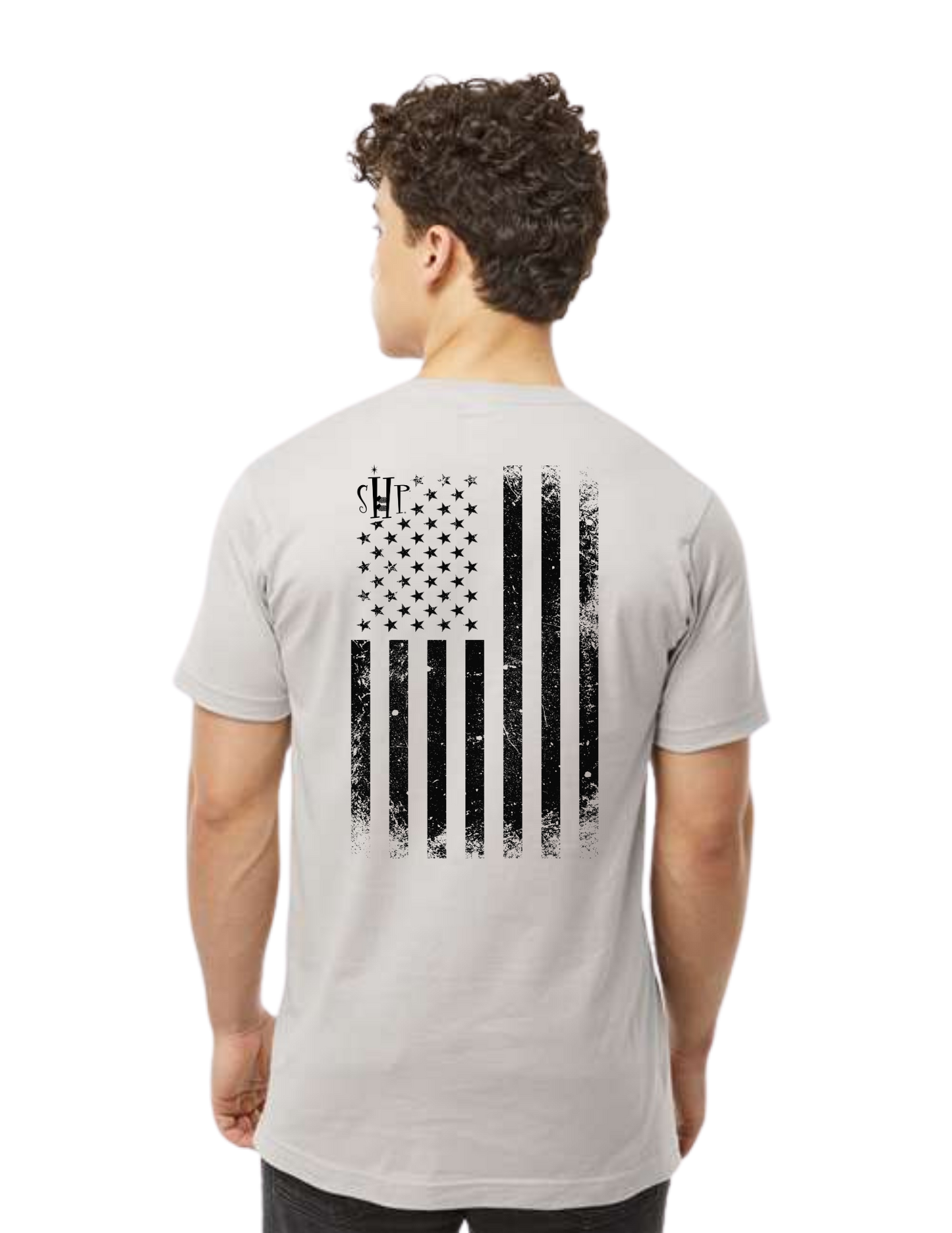 "NEW Graphic Tees" Bunks Across America Flag Unisex T-shirt (All Color Options)