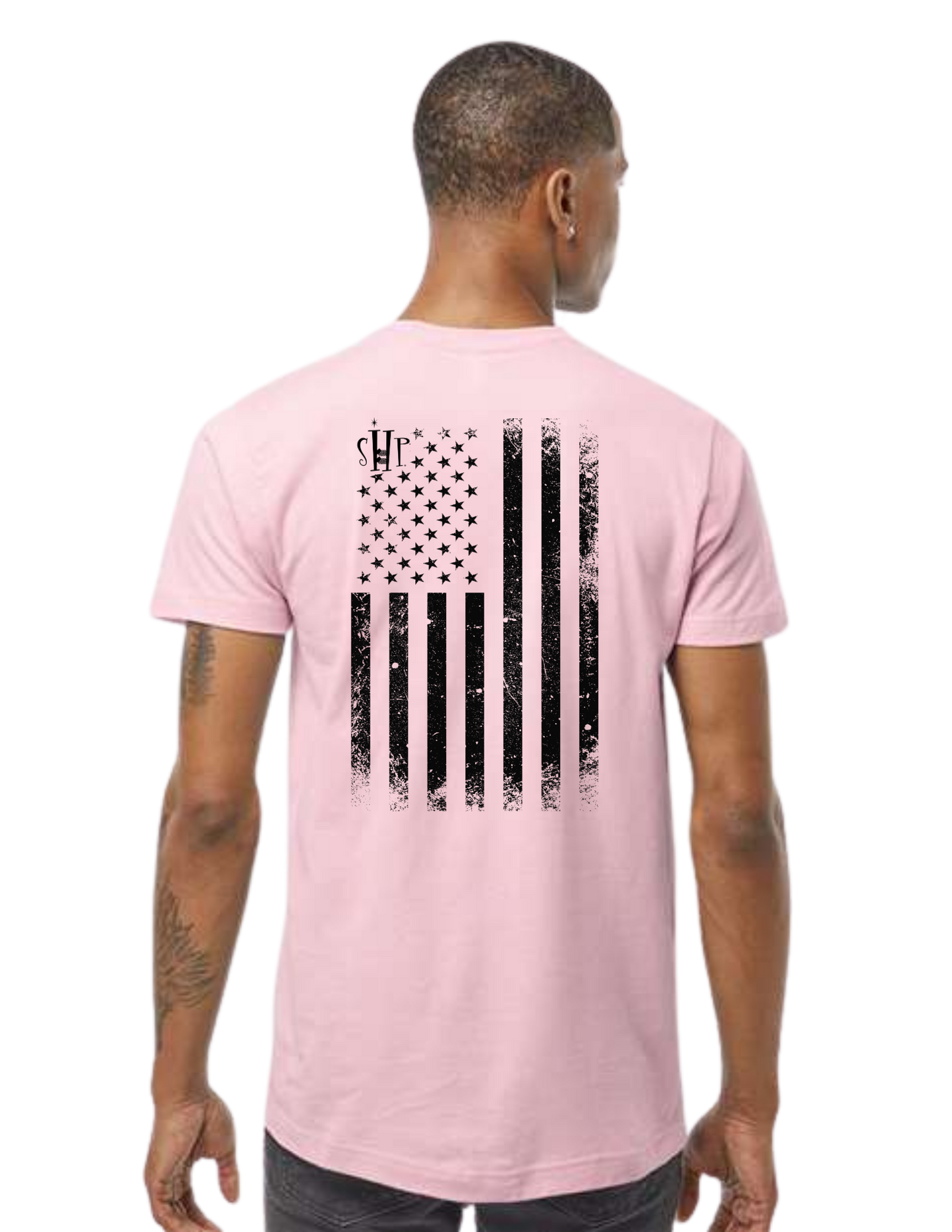 "NEW Graphic Tees" Bunks Across America Flag Unisex T-shirt (All Color Options)