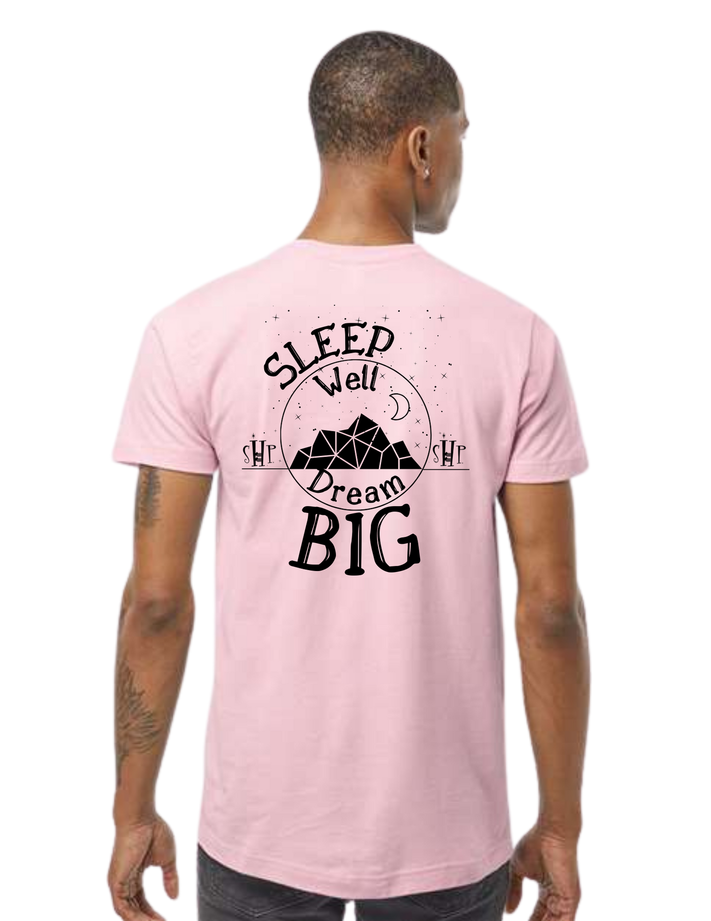 "NEW Graphic Tees" Sleep Well Dream Big Unisex T-shirt (All Color Options)