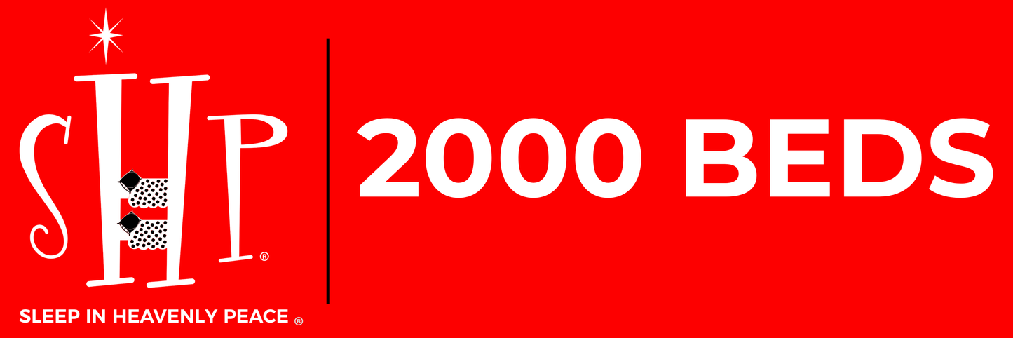 2,000 BEDS Banners