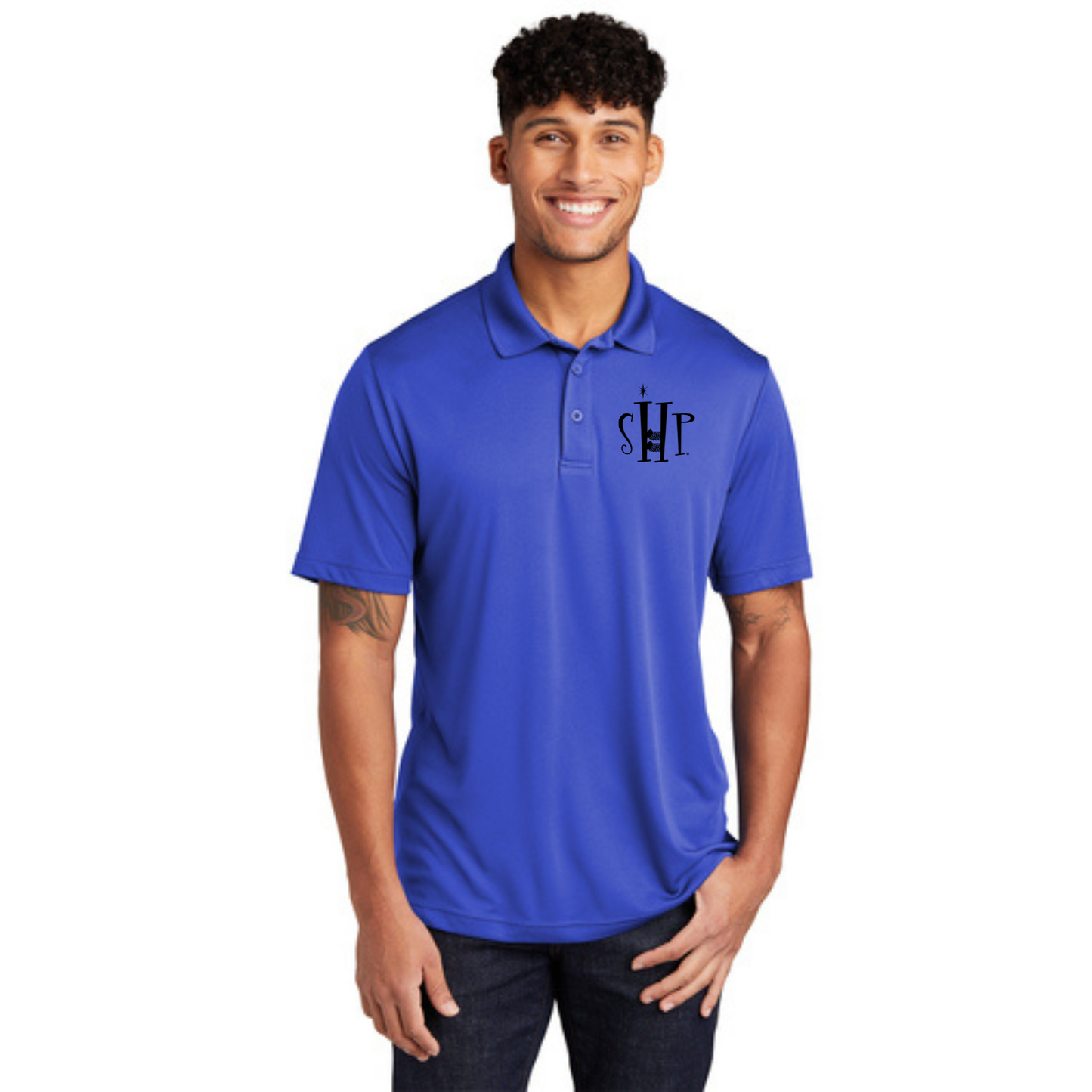 "NEW" Official SHP Polo- Men's (Royal Blue)