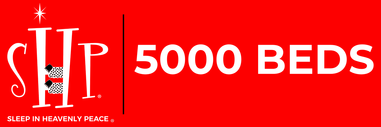 5,000 BEDS Banners