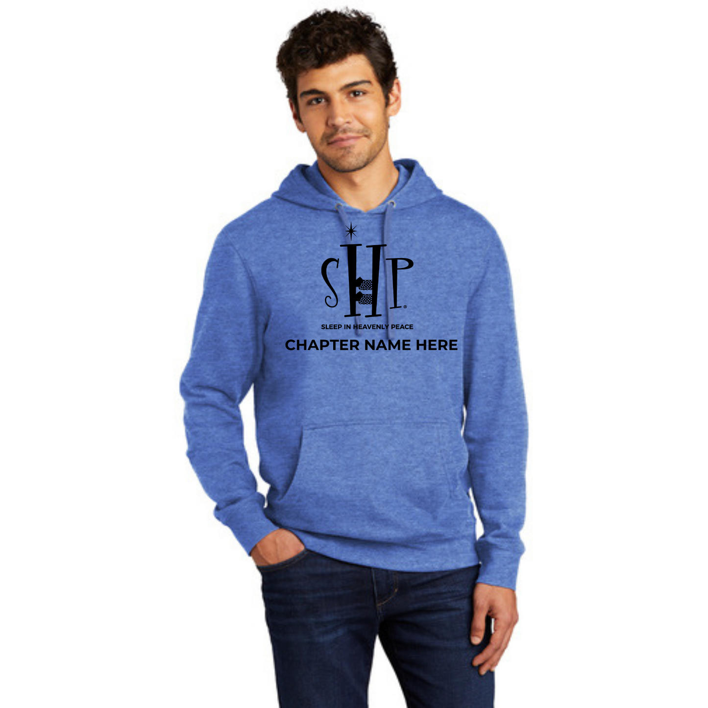 "NEW" Official Staff Hoodie with Chapter Name (Heather Blue)