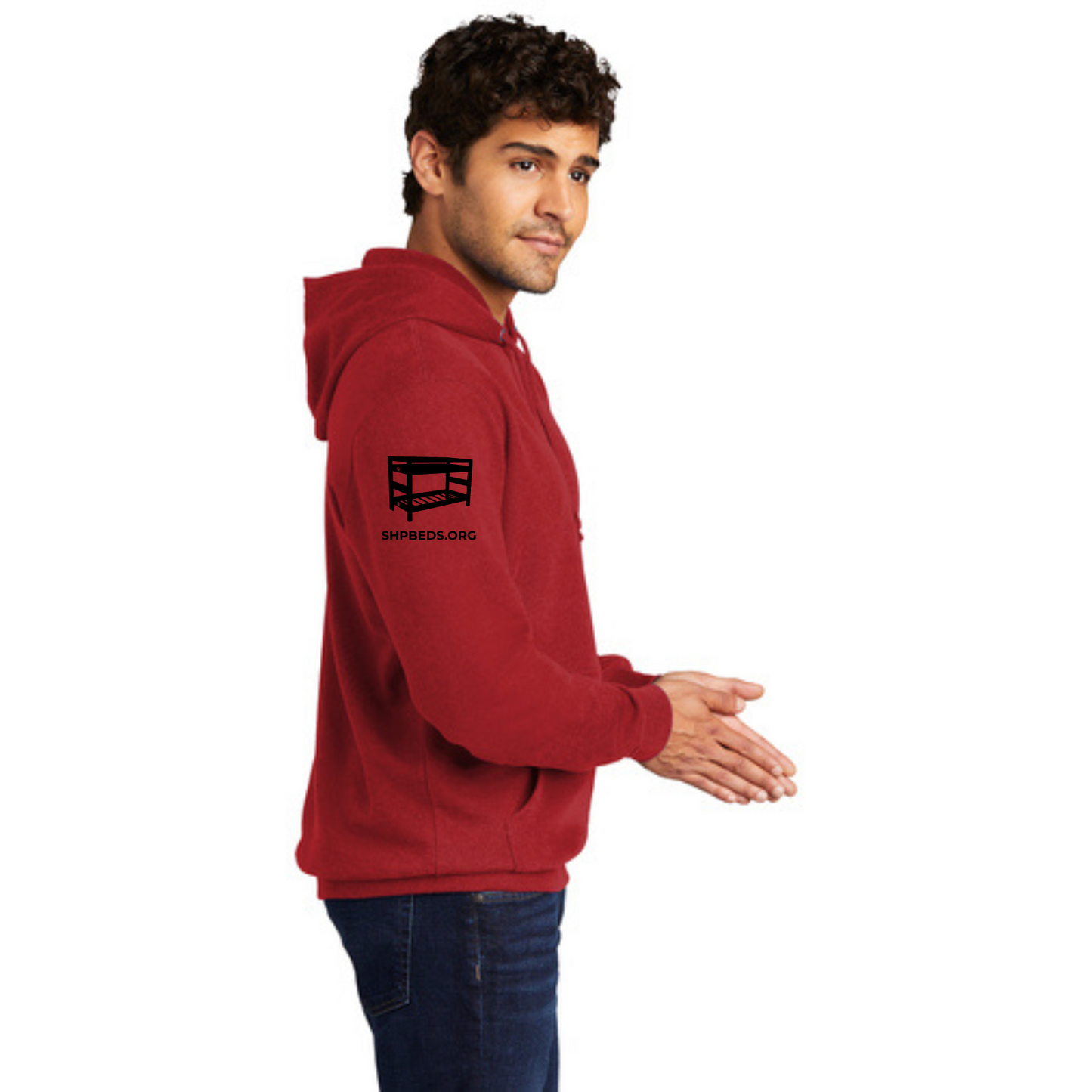 "NEW" Official Staff Hoodie with Chapter Name (Red)