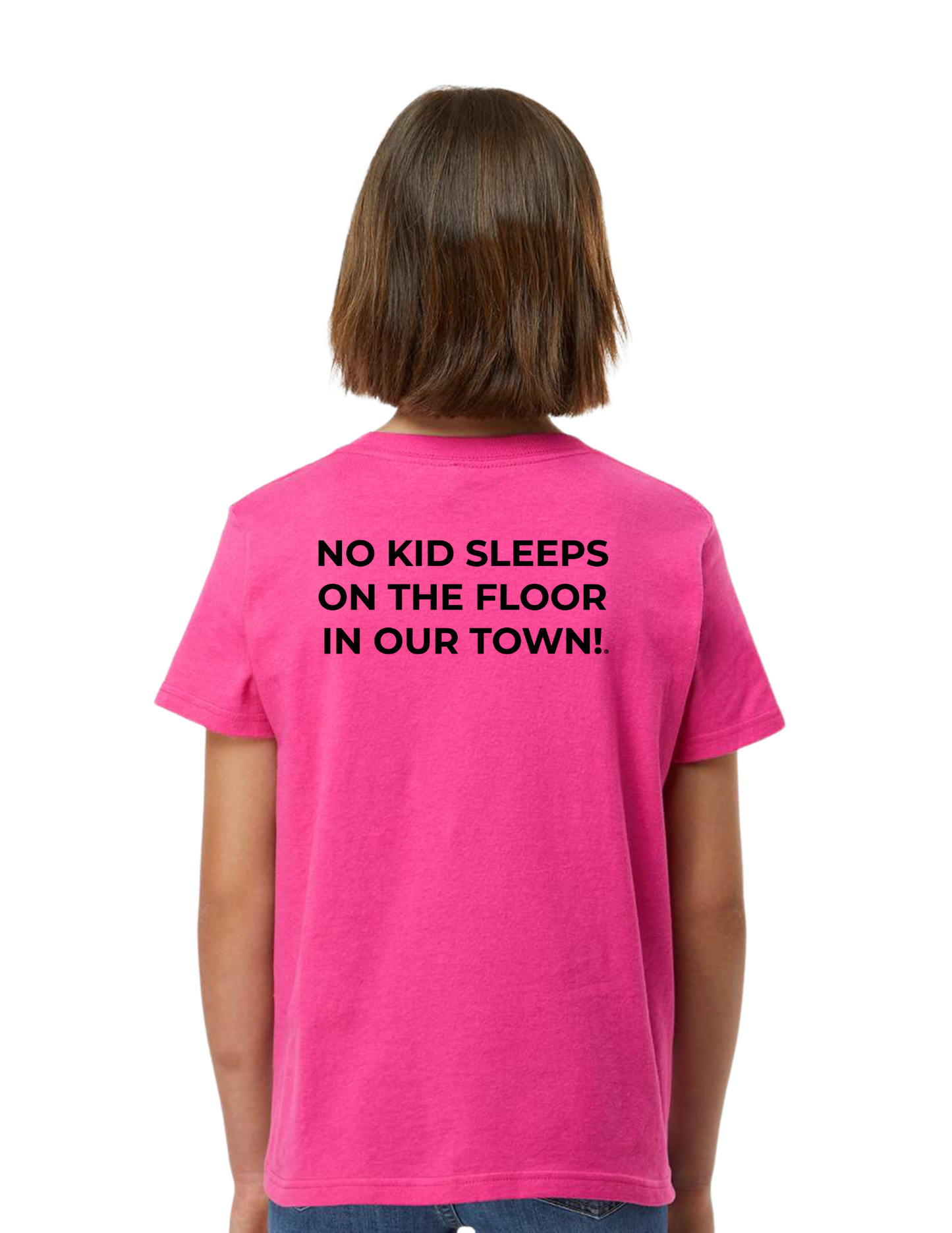 LEGACY - YOUTH Tee (FUCHSIA) - “SLEEP CIRCLE” LOGO