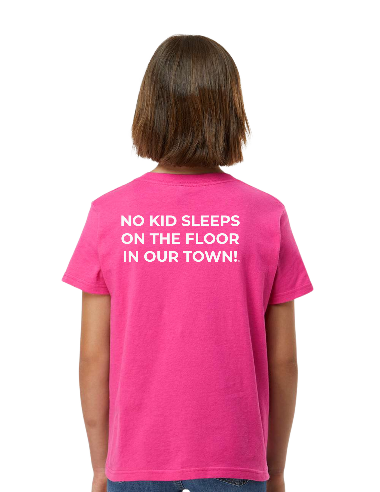 LEGACY - YOUTH Tee (FUCHSIA) - “SLEEP CIRCLE” LOGO
